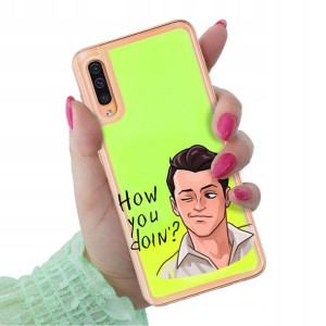 Etui SAND ZIELONY do SAMSUNG A50 Serialowe Wzory