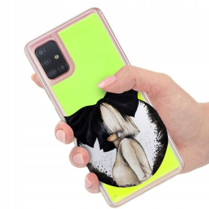 Etui Sand Zielony do SAMSUNG A51 Modne Top Wzory