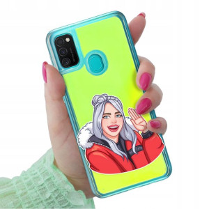 Etui SAND ZIELONY do SAMSUNG M21 Serialowe Wzory