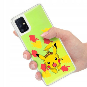 Etui Sand Zielony do SAMSUNG M51 Modne Top Wzory