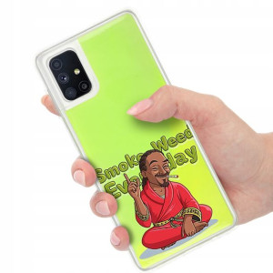 Etui Sand Zielony do SAMSUNG M51 Modne Top Wzory