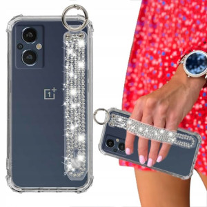 Etui SHOCK Pasek Cyrkonie do ONEPLUS NORD N20 5G