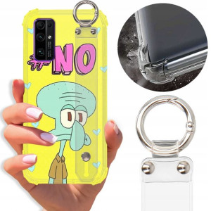Etui Shock Pasek do HUAWEI HONOR 30 Bajki Wzory