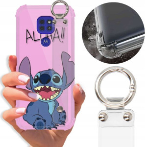 Etui Shock Pasek do MOTOROLA G9 PLAY Bajki Wzory