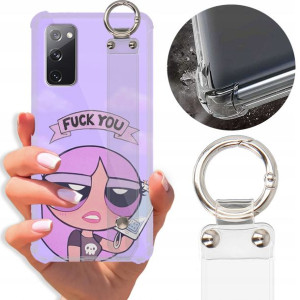 Etui Shock Pasek do SAMSUNG S20 LITE Bajki Wzory