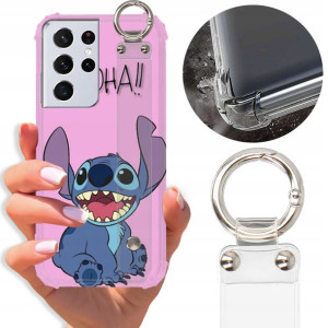 Etui Shock Pasek do SAMSUNG S21 ULTRA Bajki Wzory