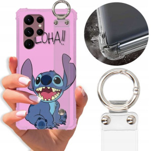 Etui Shock Pasek do SAMSUNG S22 ULTRA Bajki Wzory