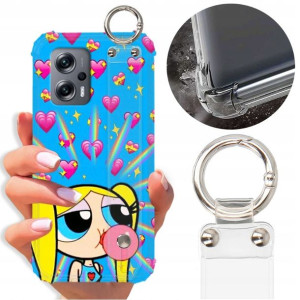 Etui Shock Pasek do XIAOMI POCO X4 GT Dziecięce Wz
