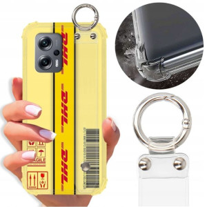 Etui Shock Pasek do XIAOMI POCO X4 GT Misie Wzory
