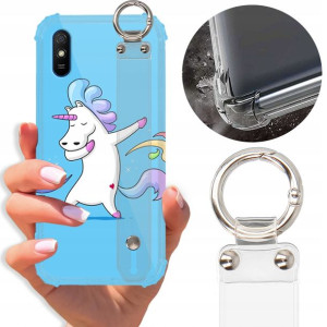 Etui Shock Pasek do XIAOMI REDMI 9A Bajki Wzory