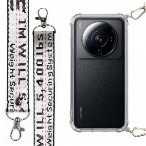 Etui Shock Smycz Srebrna do XIAOMI Mi 12s ULTRA