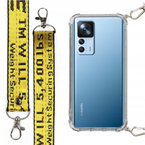 Etui Shock Smycz Żółta do XIAOMI REDMI K50 ULTRA