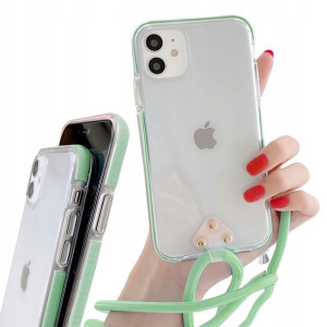 Etui Sun Crossbody Do Samsung M30s Mięta Sznurek
