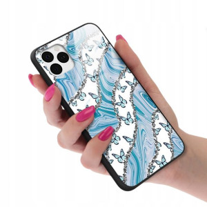 Etui Szklane do IPHONE 11 PRO Motyle Case Wzory