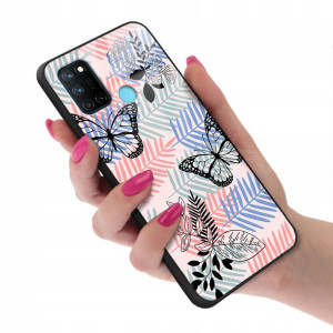 Etui Szklane do REALME 7i RMX2103 Motyle TOP Wzory