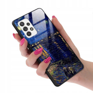 Etui Szklane do SAMSUNG A52 Monet Impresja Wzory