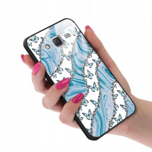 Etui Szklane do SAMSUNG J5 2016 Motyle Case Wzory