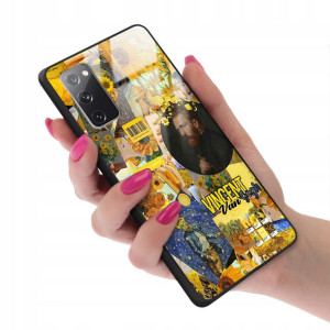 Etui Szklane do SAMSUNG S20 FE Impresja Dali Wzory