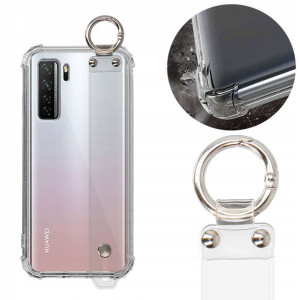 Etui Top Antishock Z Paskiem Do Huawei P40 Lite 5g