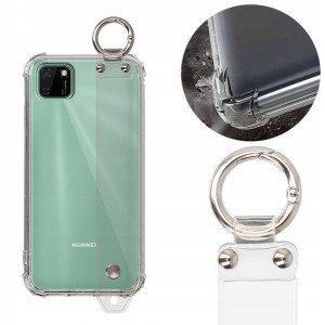 Etui Top Obudowa ANTISHOCK Z PASKIEM do HUAWEI Y5P