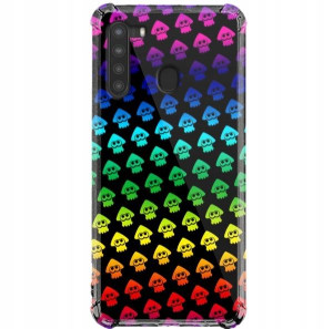 Etui Antishock SAMSUNG A21 Case Splatoon Gry Wzory