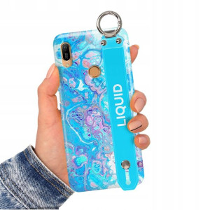 Etui z Paskiem do HUAWEI Y6 PRIME 2019 Case Wzory