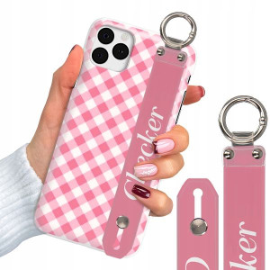 Etui Z Paskiem do iPHONE 11 PRO MAX W Kratkę Wzory
