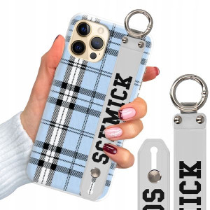 Etui Z Paskiem do iPHONE 12 PRO MAX W Kratkę Wzory