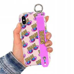 Etui z Paskiem do iPHONE X/XS Obudowa Case Wzory