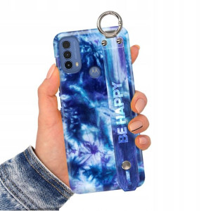 Etui z Paskiem do MOTOROLA E40 Obudowa Case Wzory