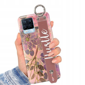 Etui z PASKIEM do REALME 8 PRO Obudowa Case Wzory