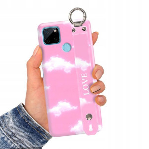 Etui z Paskiem do REALME C25Y Obudowa Case Wzory