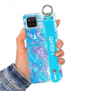 Etui z Paskiem do SAMSUNG A12 Obudowa Case Wzory