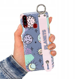 Etui z Paskiem do SAMSUNG A20s Obudowa Case Wzory