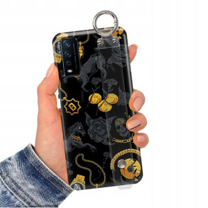 Etui z Paskiem do VIVO Y20s Case Modne Top Wzory