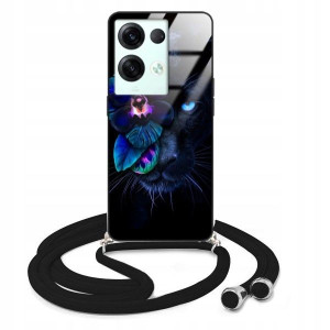 Etui Cross Glam Do Oppo Reno 8 5g Śmieszne Wzory
