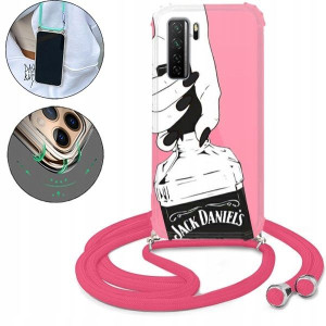 Etui Crossbody Do HUAWEI P40 LITE 5G Bajki Wzory
