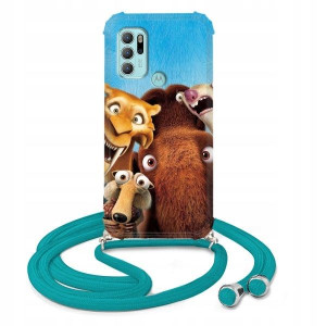 Etui Crossbody Do MOTOROLA G60S Sznurek Top Wzory