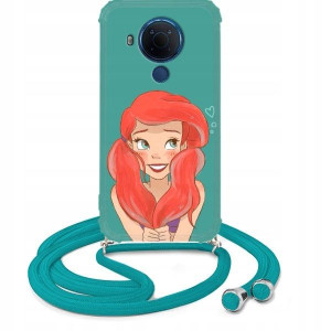 Etui Crossbody Do NOKIA 5.4 Turkus Bajkowe Wzory