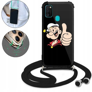 Etui Crossbody Do SAMSUNG M30S Bajkowe Top Wzory