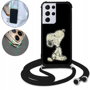 Etui Crossbody Do SAMSUNG S21 ULTRA 5G Bajki Wzory