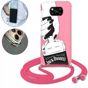 Etui Crossbody Do XIAOMI POCO X3 NFC Bajki Wzory