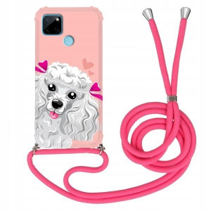 Etui Crossbody Róż do REALME C21Y Case Mix Wzory