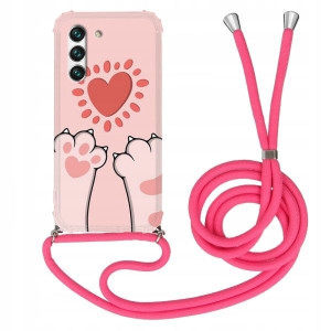 Etui Crossbody Róż do SAMSUNG S22 Case Mix Wzory