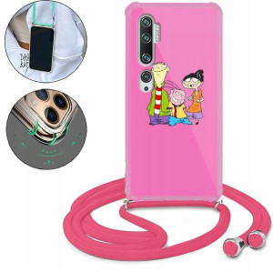 Etui Crossbody Róż Do XIAOMI Mi NOTE 10 PRO Wzory