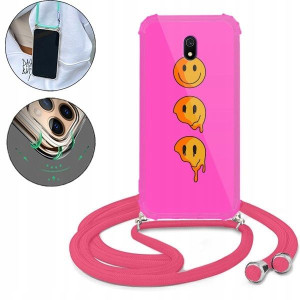 Etui Crossbody Róż do XIAOMI REDMI 8A Case Wzory