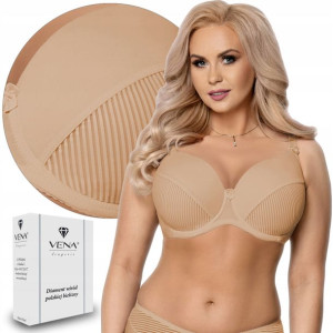 Biustonosz VENA VB-11 , Fullcup , BEŻOWY , 85B