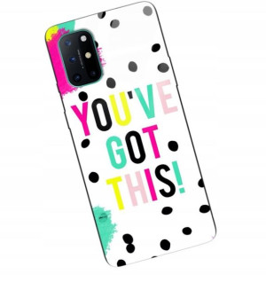 Etui Glass DO ONEPLUS 8T Case Modne Wzory