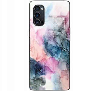 Etui Glass Do Oppo Reno 4 Pro Marmurek Mix Wzory