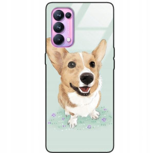 Etui Glass Do OPPO RENO 5 PRO Obudowa Modne Wzory